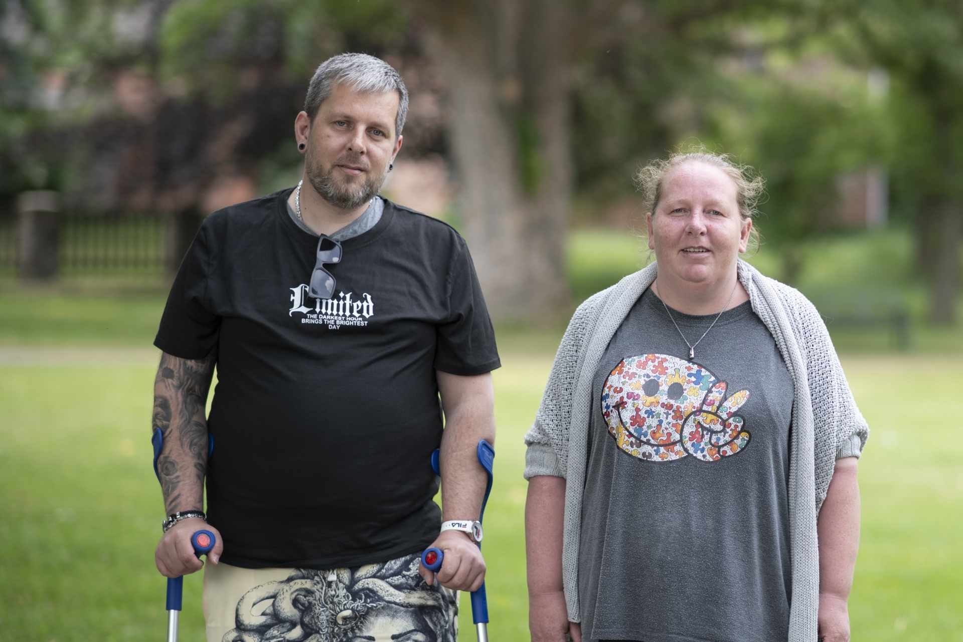Andrea und Jens Kluth fühlen sich wohl im Haus Kastanienhof