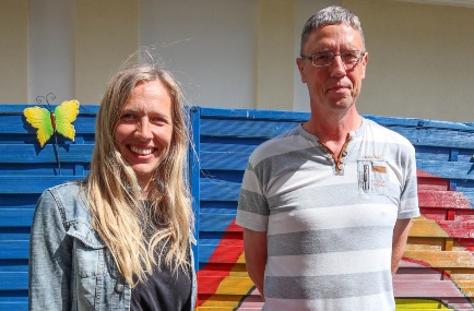 Dorit Markhoff und Mirko Krause