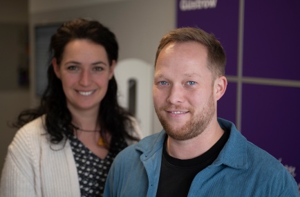 Christian Wies und Melanie Rütz
