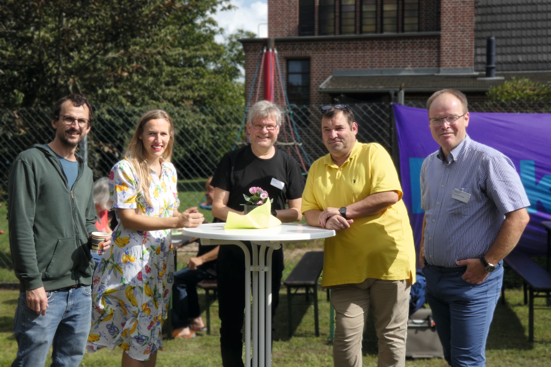 25 Jahre Clara-Dieckhoff-Haus Fröhliches Zusammenkommen zum 25-jährigen Jubiläum des Clara-Dieckhoff-Hauses