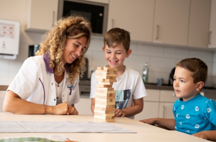Wir sind für Kinder mit ihren Familien da