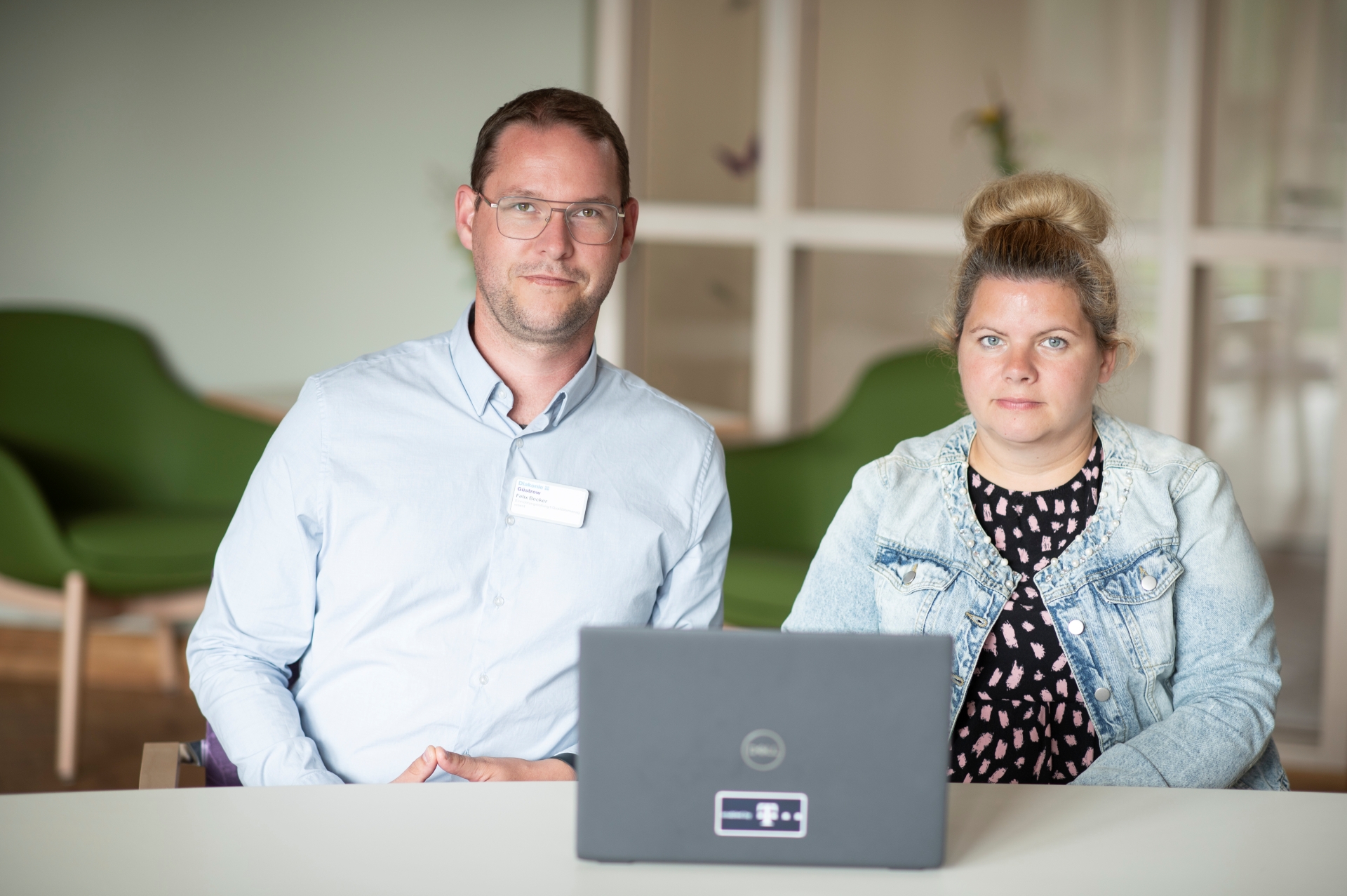 Felix Becker und Antje Kähler sind das Leitungsteam im Hospiz Benedikt