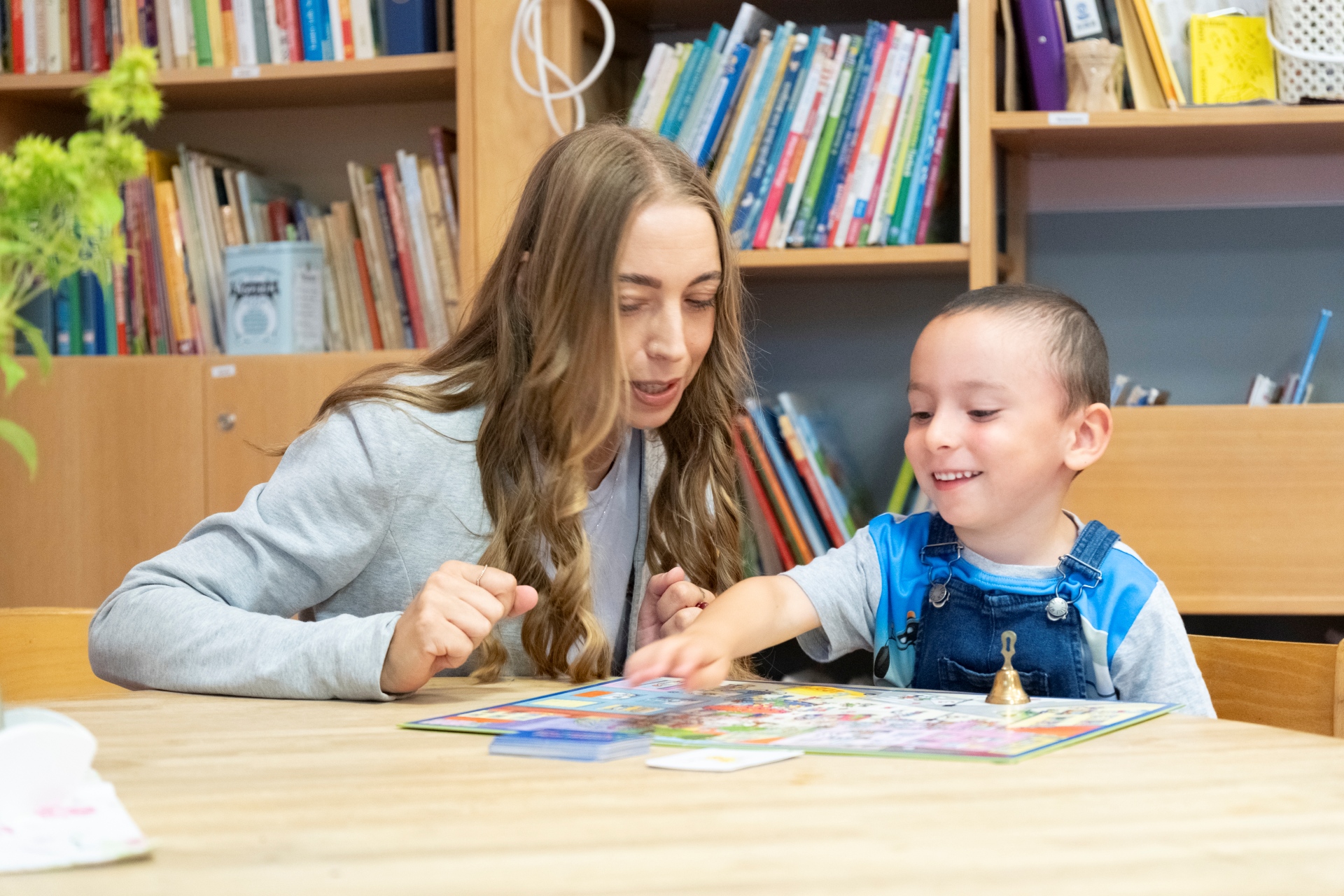 Während der Frühförderung wird Milan individuell betreut