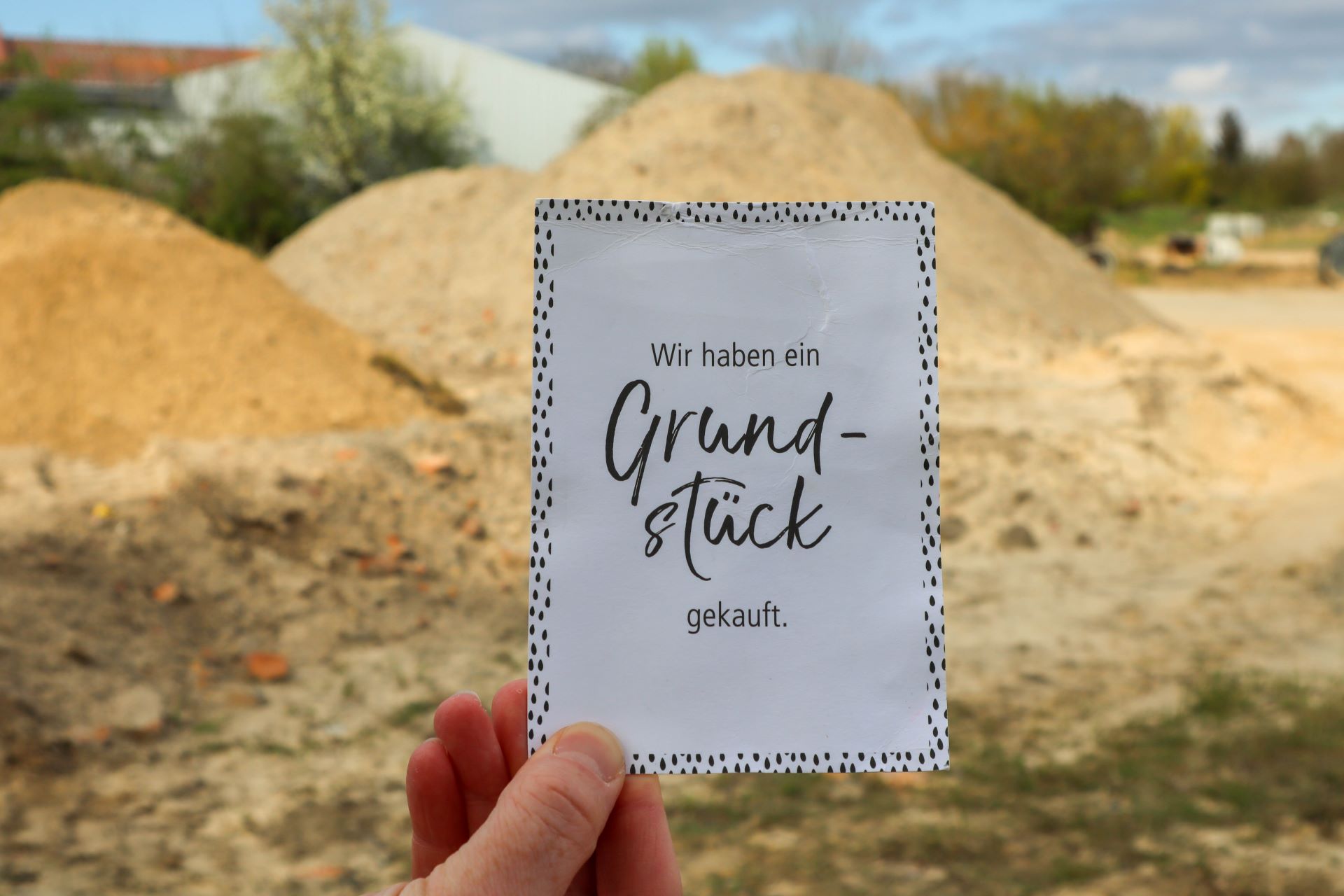 Hospiz - Wir haben ein Grundstück gekauft Hospiz - Wir haben ein Grundstück gekauft