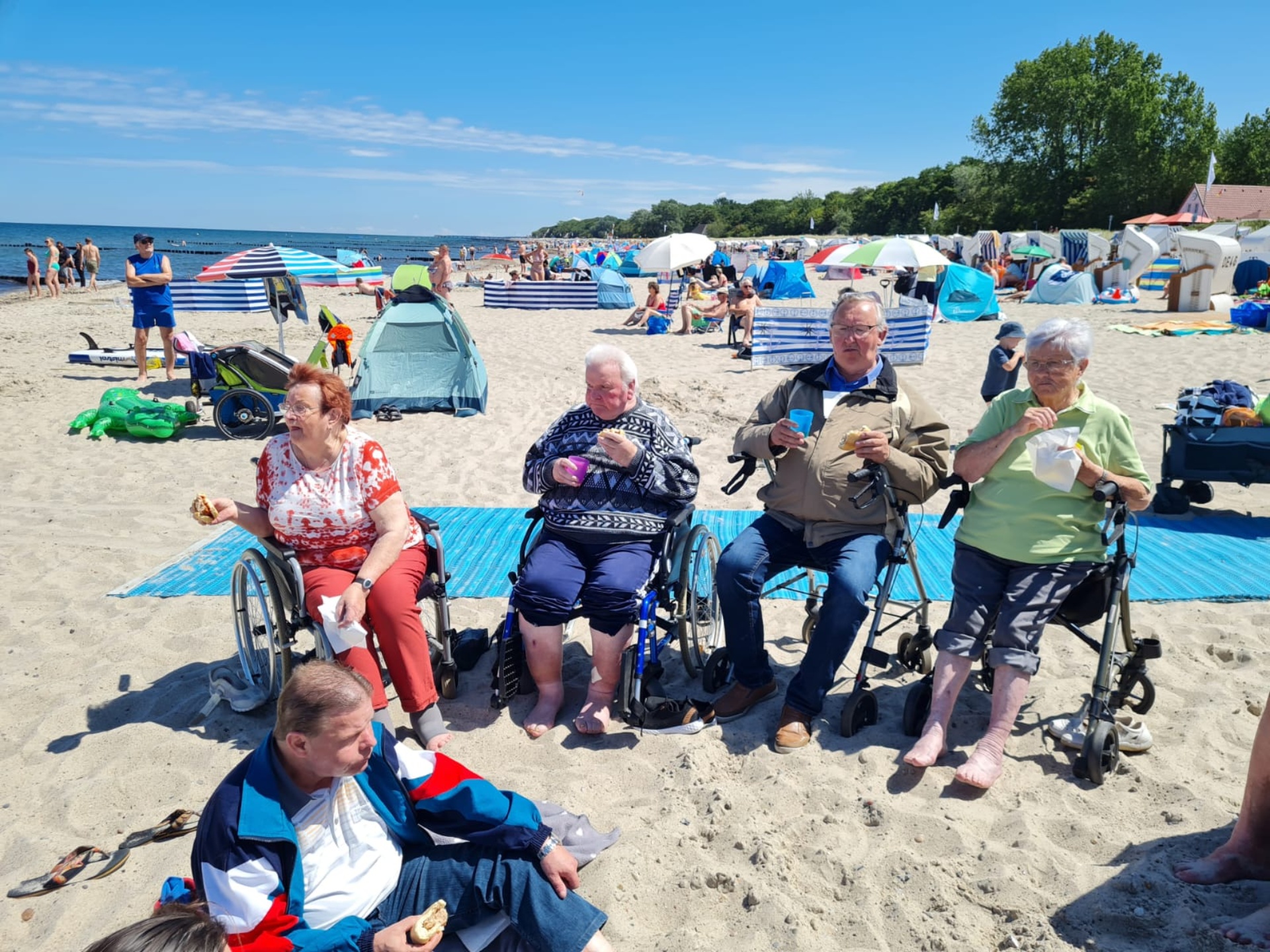 Unsere Tagesgäste aus Schwaan an der Ostsee in Kühlungsborn