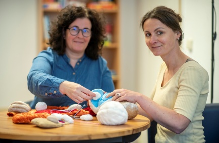 Katarina Zander und Christin Piske