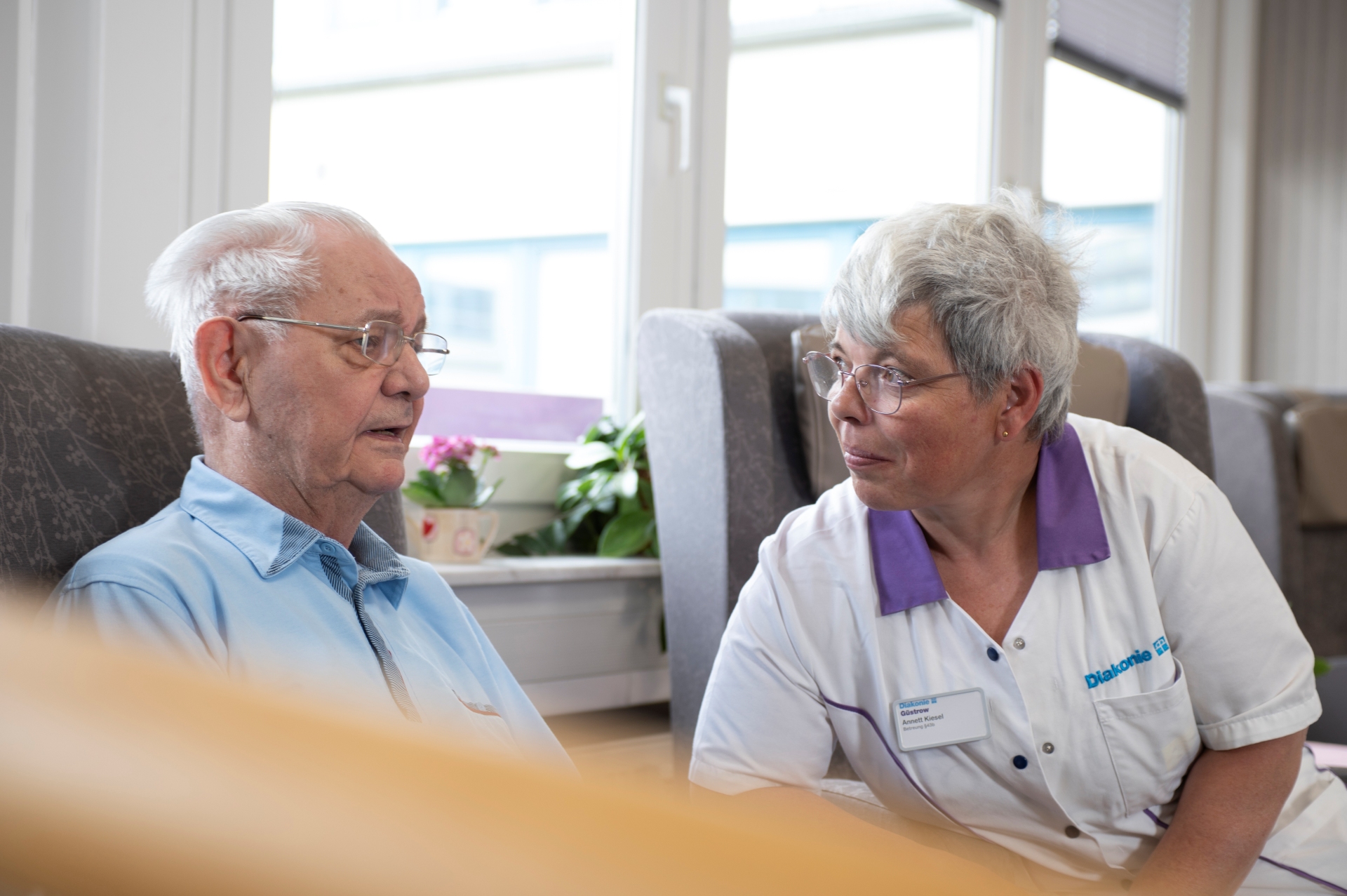 Kurzzeitpflege für pflegebedürftige Menschen © Foto: Jörn Lehmann Kurzzeitpflege für pflegebedürftige Menschen