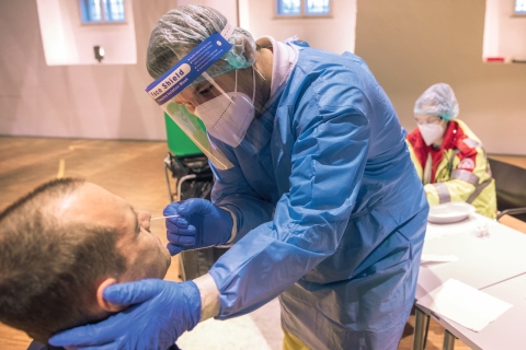 Leitbild: Ressourcenverbrauch bei Coronatests
