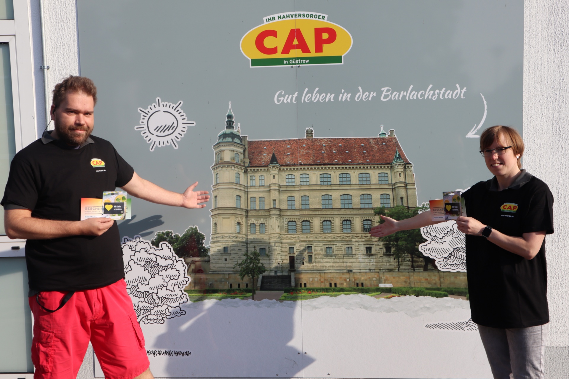 Mattes Meyer und Sabrina Manske feiern 20 Jahre Integra und 25 Jahre CAP Bild