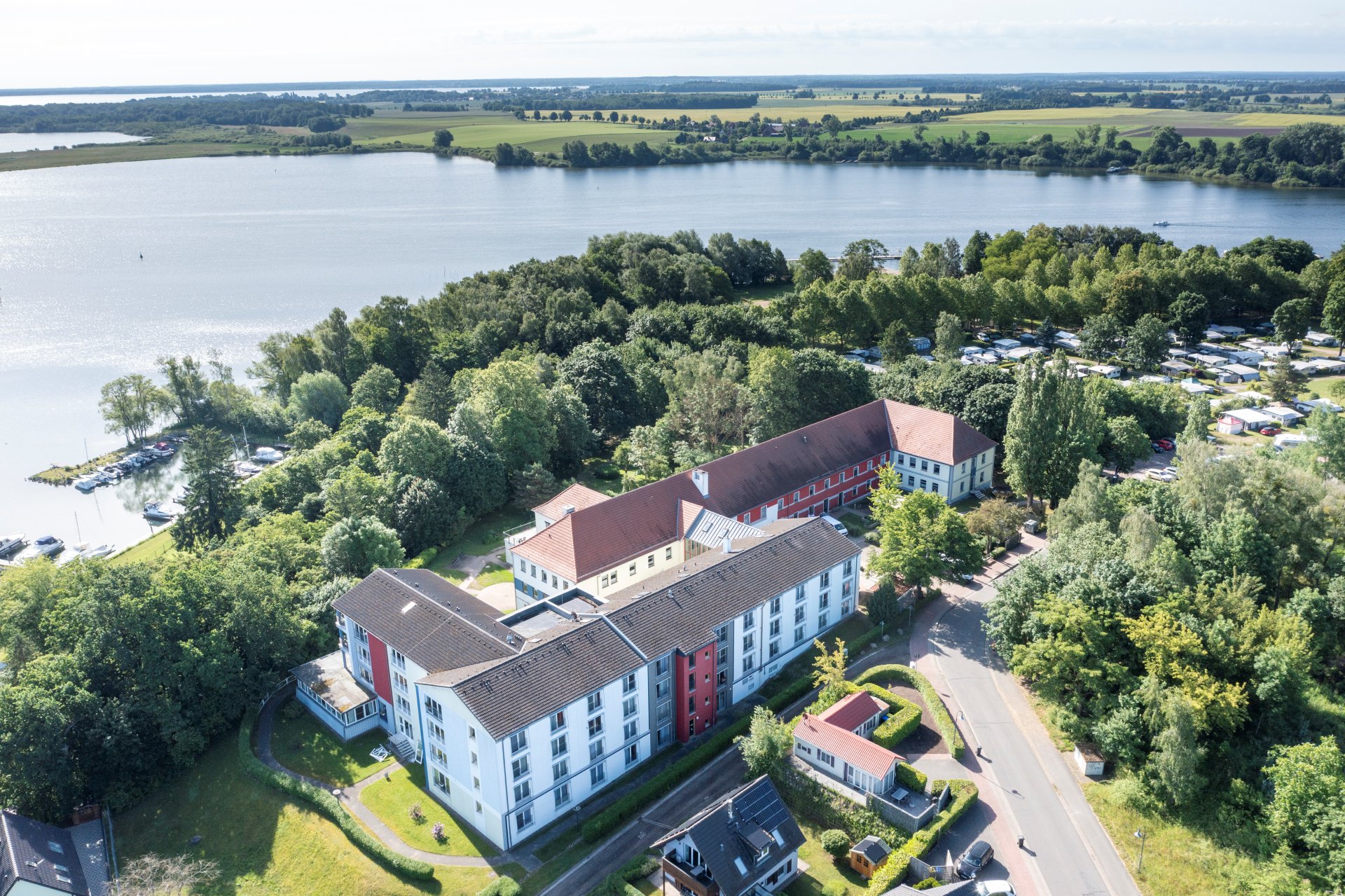 Pflegeheim_Roebel_Luftbild © Foto: Jörn Lehmann Pflegeheim Röbel aus der Luft