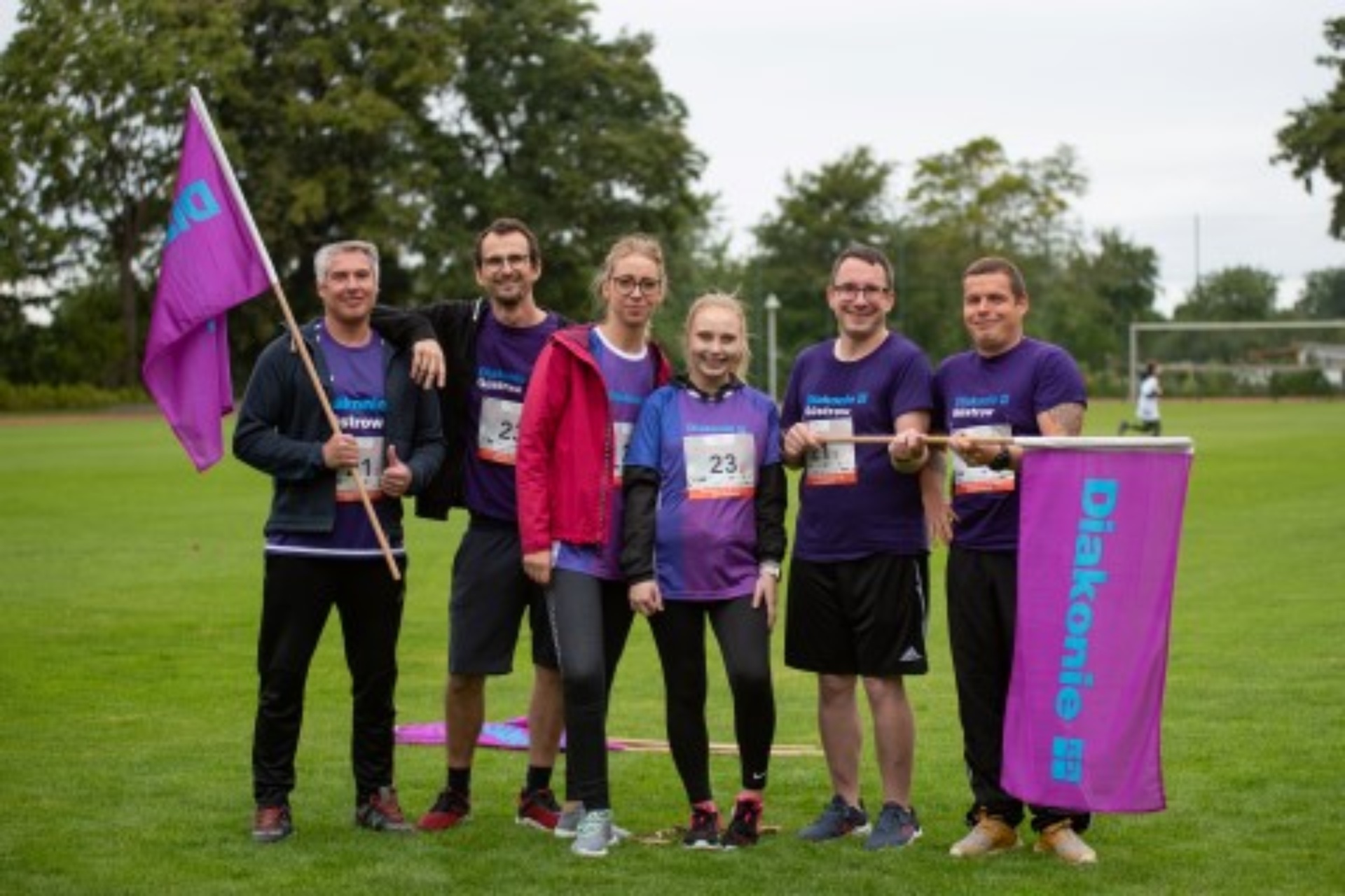 ABW: Sebastian Graf mit dem Wichernhof-Team beim Firmenlauf ABW: Sebastian Graf mit dem Wichernhof-Team beim Firmenlauf