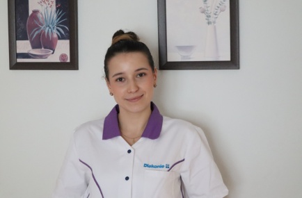 Freut sich, im Team zu sein: Vasylyna Fizer