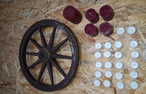 Material für den Wichernkranz