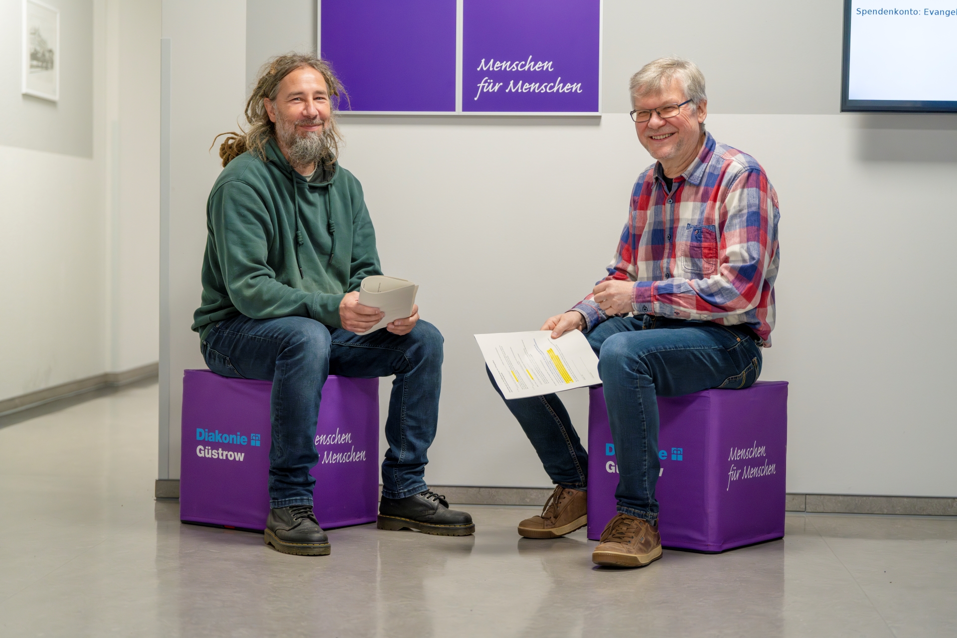 Andreas Zobel (r.) und Michael Brandt (li.)