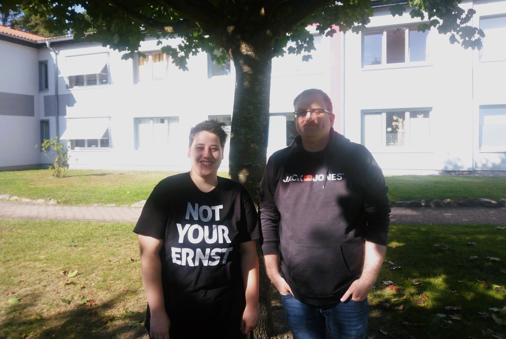 Bjoern Tkcaczik und Sarah Stendel