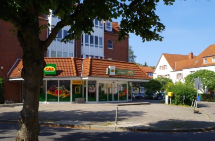 Der CAP-Markt im Hansaviertel von Rostock  