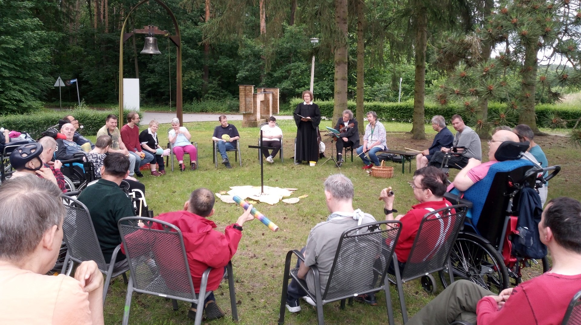 Sommersinggottesdienst auf dem Wichernhof